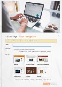 como funciona un blog
