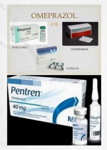 omeprazol vias de administracion