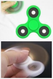 uso del fidget spinner