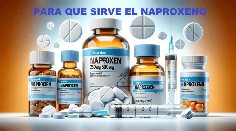 PARA QUE SIRVE EL NAPROXENO