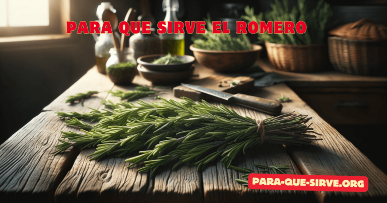para que sirve el romero como planta medicinal 1