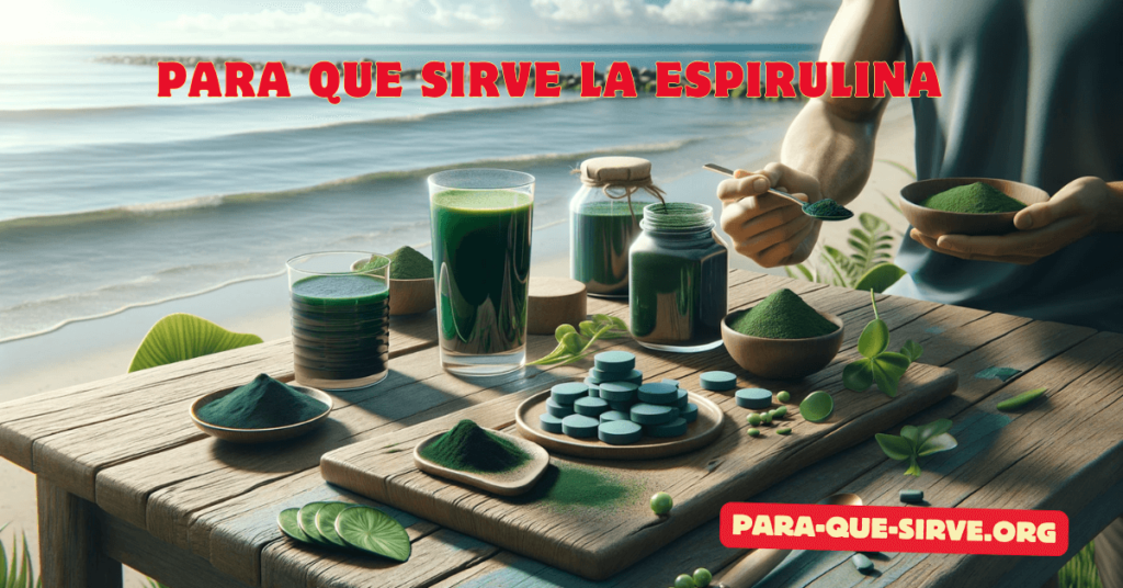 para que sirve la espirulina
