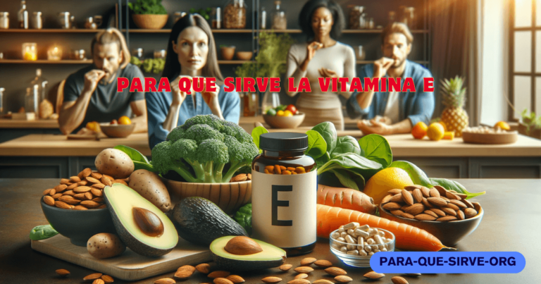 para que sirve la vitamina e 1