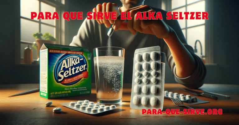Para que sirve el alka seltzer con agua mineral usos