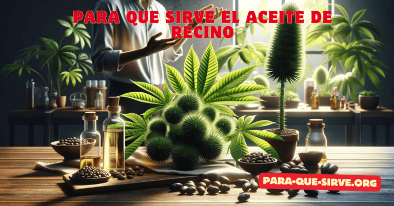 para que sirve el aceite de ricino 1
