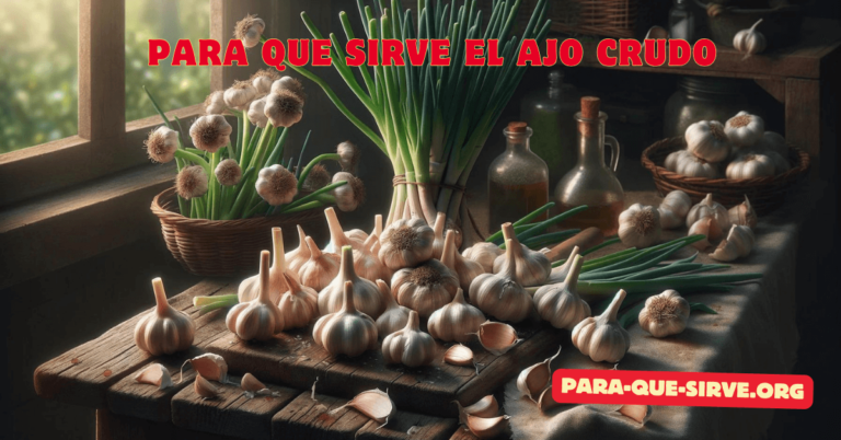 para que sirve el ajo crudo 1
