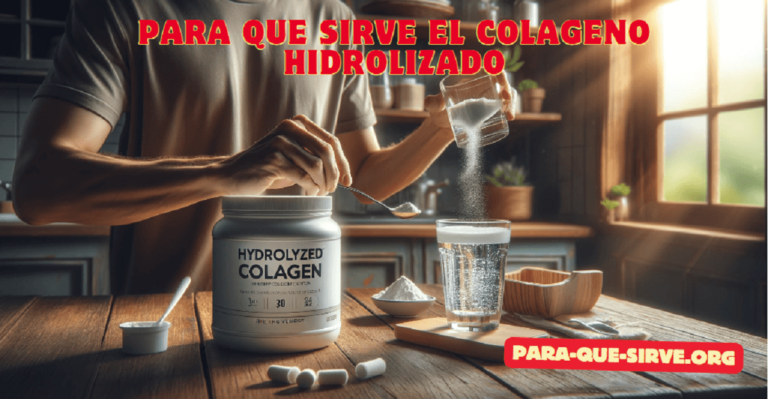 para que sirve el colageno hidrolizado y como se toma beneficios