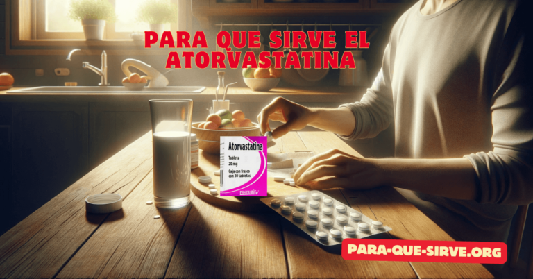 para que sirve el medicamento atorvastatina 1