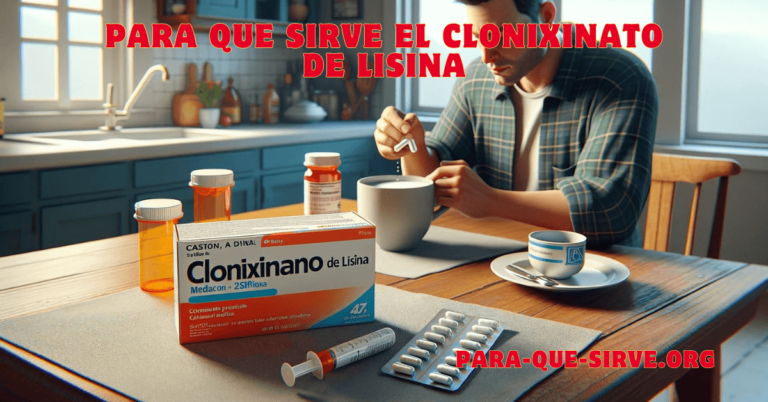 para que sirve el medicamento clonixinato de lisina usos