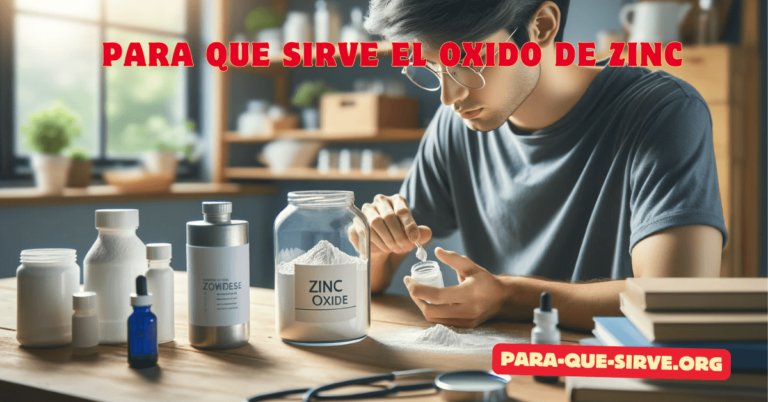 para que sirve el oxido de zinc en polvo 1