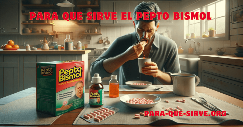 Para Qué Sirve el Pepto Bismol y Cómo se Toma: Guía Completa 1 para que sirve el pepto bismol y como se toma