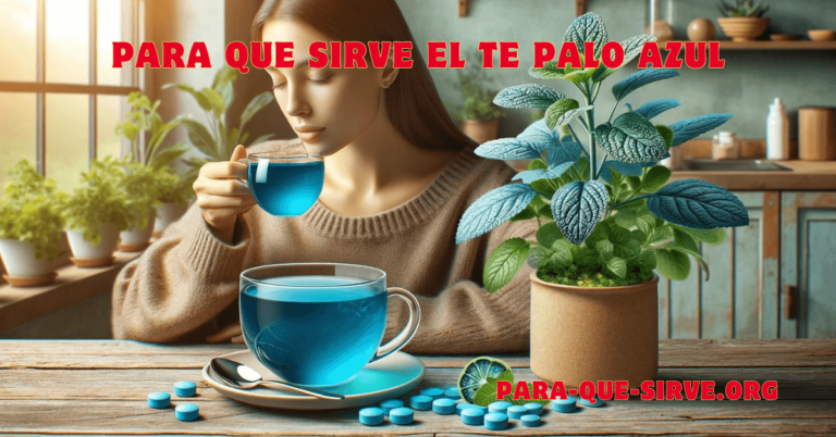 para que sirve el te de palo azul beneficios