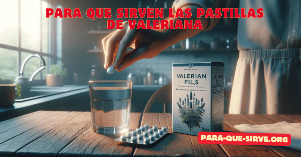 para que sirven las pastillas de valeriana 1
