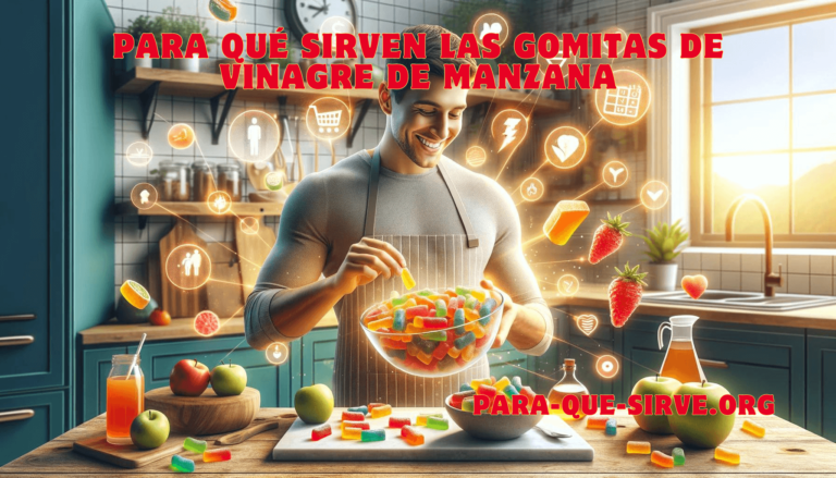Para Qué Sirven las Gomitas de Vinagre de Manzana usos